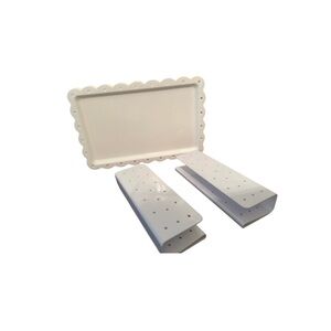 Cake Pop Stands (2pcs) & Appetizer Trays (4pcs)